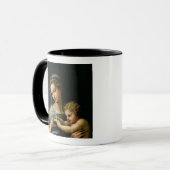 Die Jungfrau der Rose, c.1518 Tasse (Vorderseite Links)