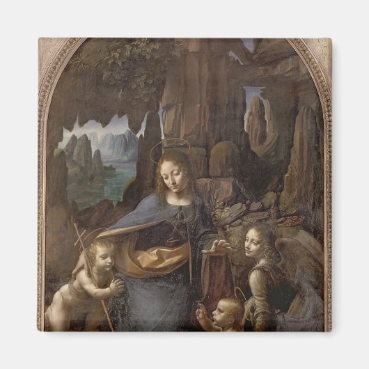 Die Jungfrau der Steine, c.1508 Magnet (Vorne)