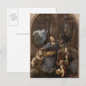 Die Jungfrau der Steine, c.1508 Postkarte (Vorne/Hinten)