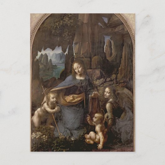 Die Jungfrau der Steine, c.1508 Postkarte (Vorderseite)