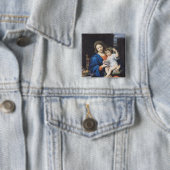 Die Jungfrau der Trauben, 1640-50 Button (Beispiel)