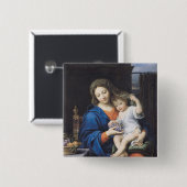 Die Jungfrau der Trauben, 1640-50 Button (Vorne & Hinten)