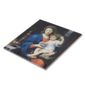 Die Jungfrau der Trauben, 1640-50 Fliese (Seite)