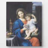 Die Jungfrau der Trauben, 1640-50 Fotoplatte (Vorderseite)