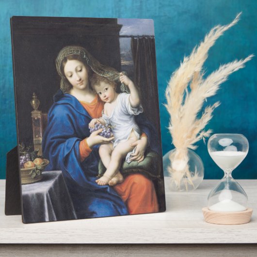 Die Jungfrau der Trauben, 1640-50 Fotoplatte (Seite)