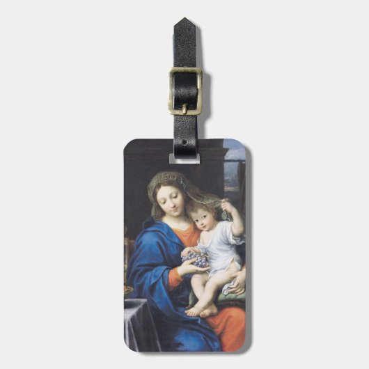 Die Jungfrau der Trauben, 1640-50 Gepäckanhänger (Vorderseite vertikal)