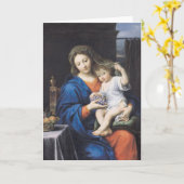 Die Jungfrau der Trauben, 1640-50 Karte (Gelbe Blume)