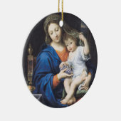 Die Jungfrau der Trauben, 1640-50 Keramikornament (Rechts)