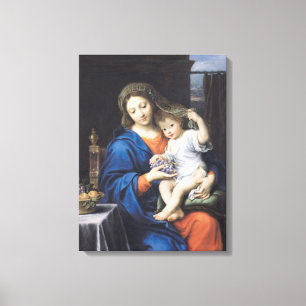 Die Jungfrau der Trauben, 1640-50 Leinwanddruck