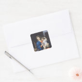 Die Jungfrau der Trauben, 1640-50 Quadratischer Aufkleber (Umschlag)