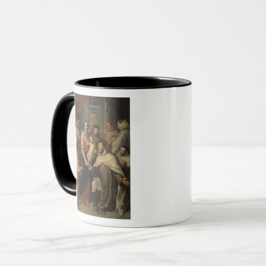 Die Jungfrau des Carmelites Tasse (Vorderseite Links)