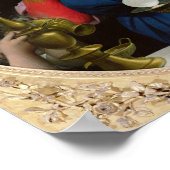 Die Jungfrau des Gastgebers, 1854 Poster (Ecke)