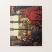 Die Jungfrau des Kanzlers Rolin bis Januar van Puzzle (Vertikal)