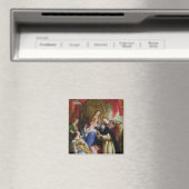 Die Jungfrau des Rosenkranzes Magnet (In Situ (Geschirrspüler))