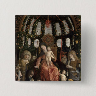 Die Jungfrau des Sieges oder der Madonna und das Button