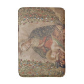 Die Jungfrau, die Christkind bewundert Badematte (Vorderseite Vertikal)