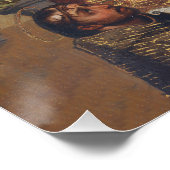 Die Jungfrau, die Christkind bewundert Poster (Ecke)