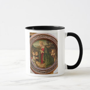 Die Jungfrau, die das Christus-Kind verehrt Tasse