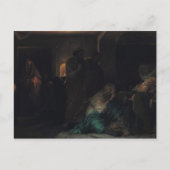 Die Jungfrau fällt, 1856 Postkarte (Vorderseite)