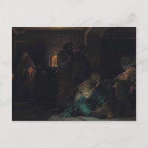 Die Jungfrau fällt, 1856 Postkarte