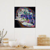 Die Jungfrau, Gustav Klimt Poster (Küche)
