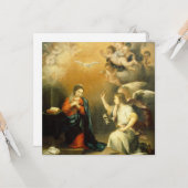 Die Jungfrau Holiday Card Karte (Vorderseite/Rückseite Beispiel)