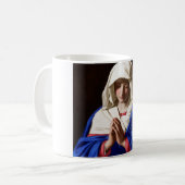 Die Jungfrau im Gebet, Sassoferrato Kaffeetasse (Vorderseite Links)