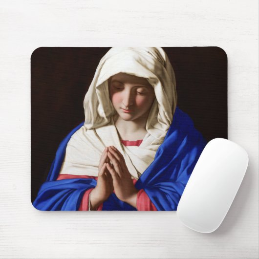 Die Jungfrau im Gebet, Sassoferrato Mousepad (Mit Mouse)