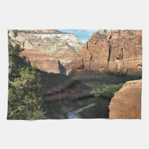 Die Jungfrau im Zion Canyon Küchentuch