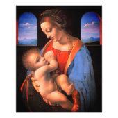 Die Jungfrau, in der Mary das Christkind stillen-3 Fotodruck (Vorne)