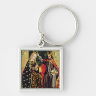 Die Jungfrau inthronisiert, vom Hauben-Altar, 1499 Schlüsselanhänger