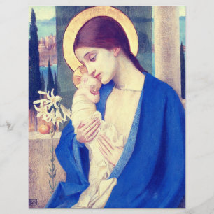 Die Jungfrau Maria und das Jesuskind Renaissance-G Flyer