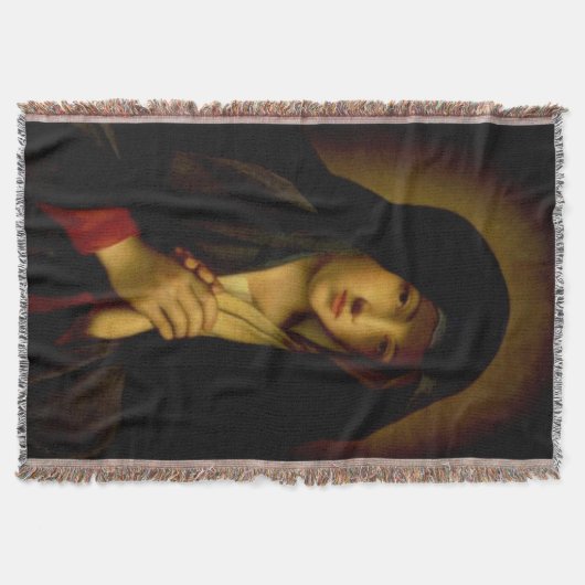 Die Jungfrau Mary Blanket von unserer Dame der Tra Decke (Vorderseite)