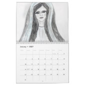 Die Jungfrau Mary Collection 2011 Kalender (Jan 2027)