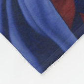 Die Jungfrau Mary im Gebet Fleecedecke (Ecke)