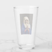 Die Jungfrau Mary im Gebet Glas (Rückseite)
