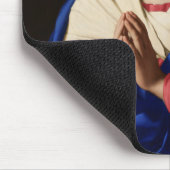 Die Jungfrau Mary im Gebet Mousepad (Ecke)