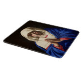 Die Jungfrau Mary im Gebet Schneidebrett (Ecke)