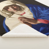 Die Jungfrau Mary im Gebet Sherpadecke (3/4)