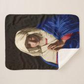 Die Jungfrau Mary im Gebet Sherpadecke (Vorderseite (Horizontal))