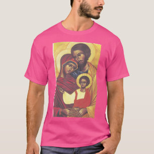 Die Jungfrau Mary Joseph und Baby Jesus T-Shirt