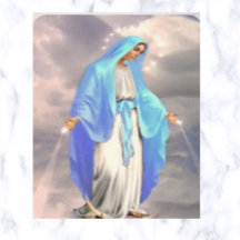 Die Jungfrau Mary Memorare Prayer Card