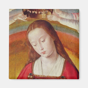Die Jungfrau Mary mit ihrer Krone Magnet