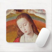 Die Jungfrau Mary mit ihrer Krone Mousepad (Mit Mouse)