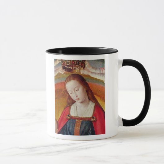 Die Jungfrau Mary mit ihrer Krone Tasse (Rechts)
