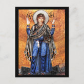 Die Jungfrau Mary Oran Postkarte (Vorderseite)