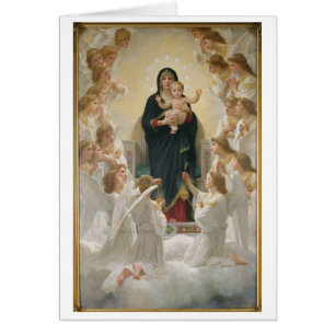 Die Jungfrau mit Angels, 1900