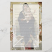 Die Jungfrau mit Angels, 1900 Briefpapier (Vorderseite)