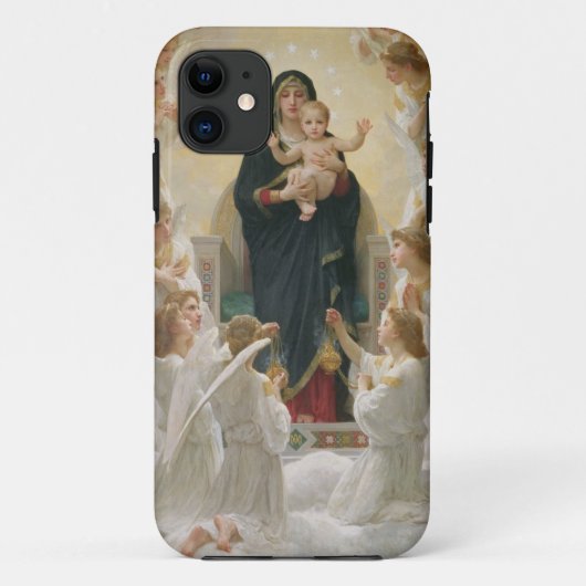 Die Jungfrau mit Angels, 1900 Case-Mate iPhone Hülle (Rückseite)