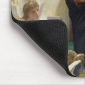 Die Jungfrau mit Angels, 1900 Mousepad (Ecke)